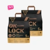 Наполнитель Ok-Lock растительный Кофе, 5 л, 1+1.webp