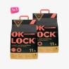 Наполнитель Ok-Lock растительный Персик, 11 л, 1+1.webp