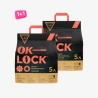 Наполнитель Ok-Lock растительный Персик, 5 л, 1+1.webp